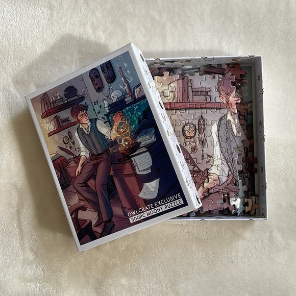 300 Piece Puzzle Professor Moony Harry Potter Owlcrate - Picture 3 of 4